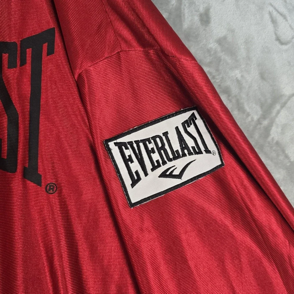 Everlasting Boxer Trunks Shorts & Robe Halloween Costume Mens Large Red Black